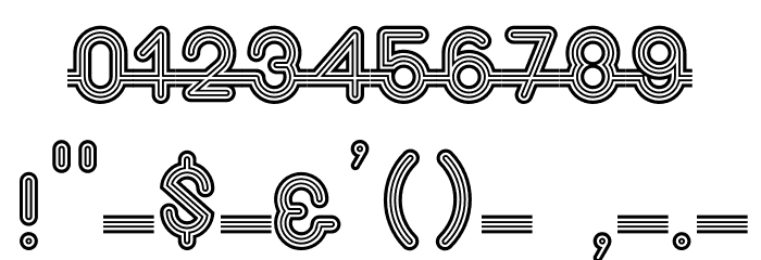 OxfordCP Font OTHER CHARS