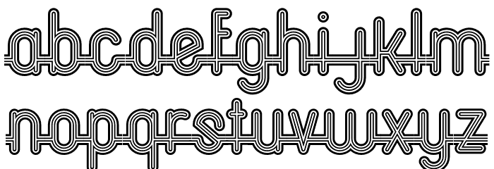 OxfordCP Font LOWERCASE
