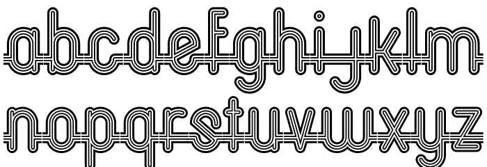 OxfordCP Font LOWERCASE