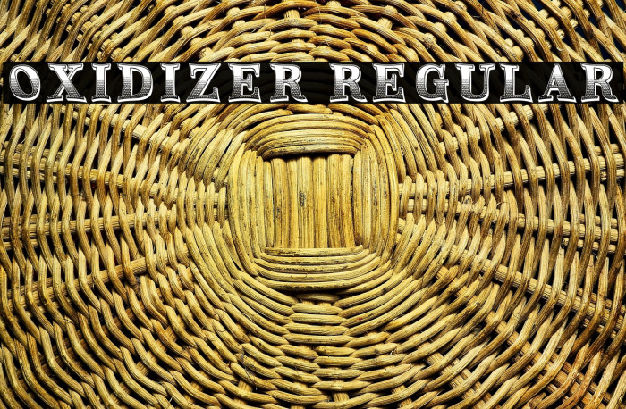 Oxidizer Regular Example 3