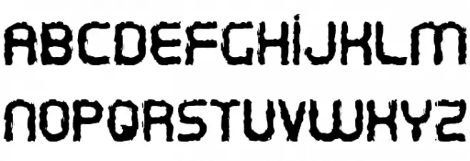 Oxin Brush خط أحرف صغيرة