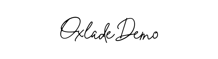 Oxlade Demo  تنزيل الخطوط