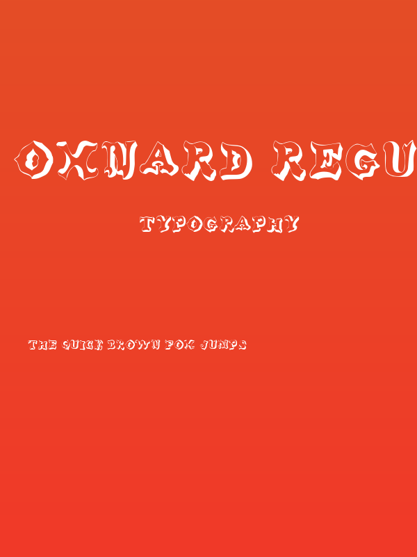 Oxnard Regular Poster