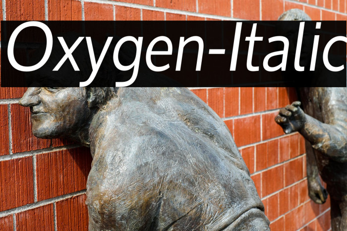 Oxygen-Italic Example 1