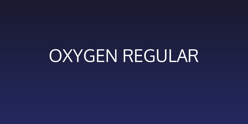 Oxygen Regular Social Header