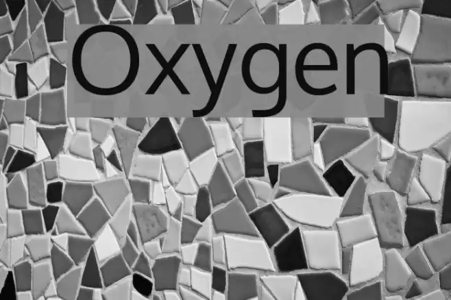 Oxygen Font examples