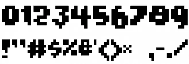 Oxygene 1 Font OTHER CHARS