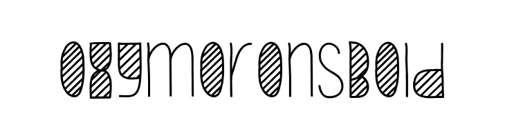 Oxymorons Bold  Fuentes Gratis Descargar