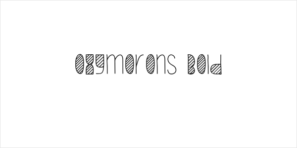 Oxymorons Bold Logo