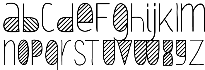 Oxymorons Bold Font LOWERCASE