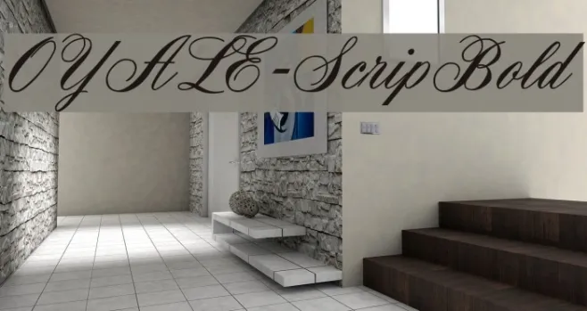 OYALE-ScripBold Example 1