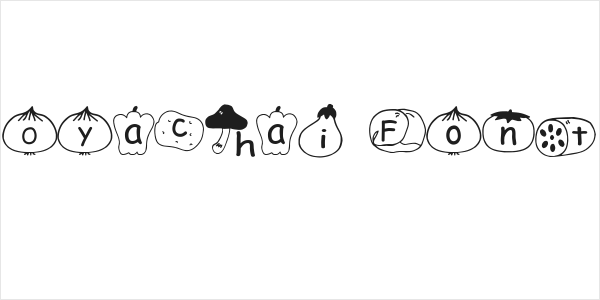Oyachai Font Logo