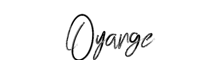 Oyange  免费字体下载