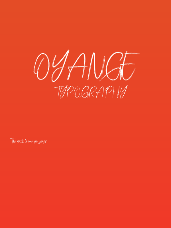 Oyange Poster