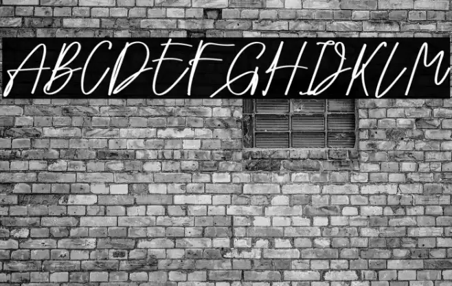 Oyange Font examples