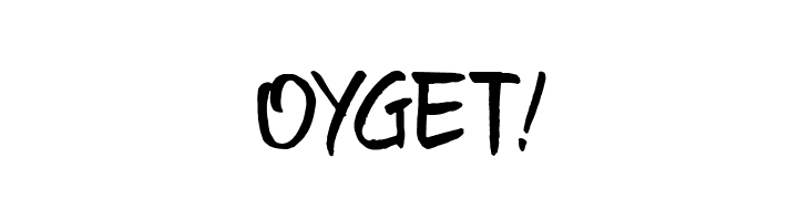 Oyget!  Frei Schriftart Herunterladen
