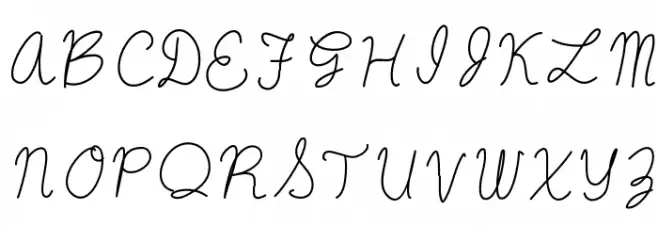 oysternubsscript 字体 大写