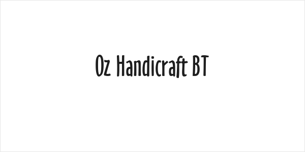 Oz Handicraft BT Logo