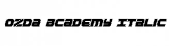 Ozda Academy Italic 