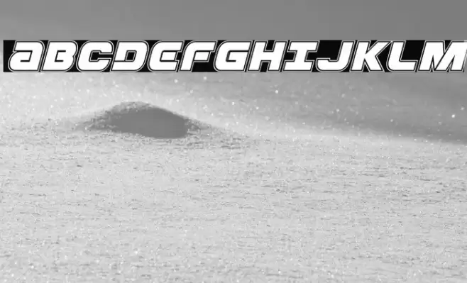 Ozda Academy Italic Font examples