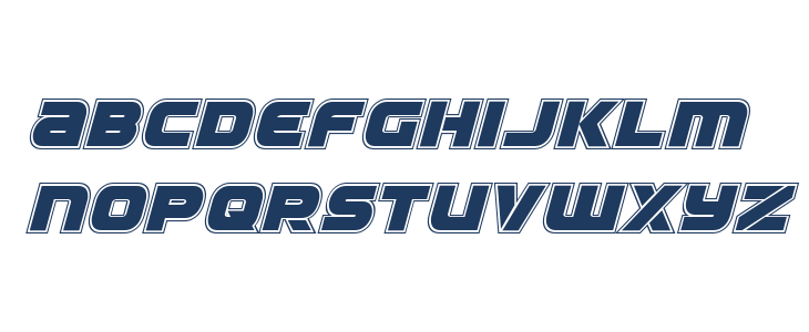 Ozda Academy Italic Lowercase