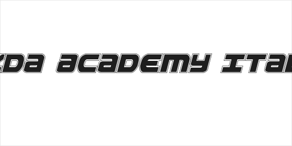 Ozda Academy Italic Logo