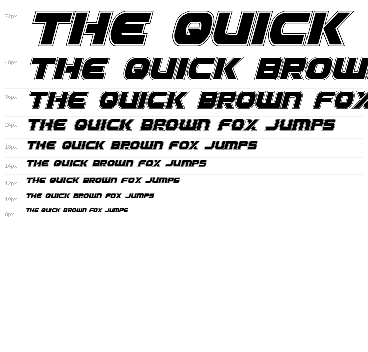 Ozda Academy Italic Waterfall