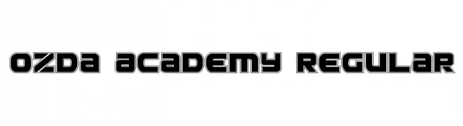 Ozda Academy Regular 