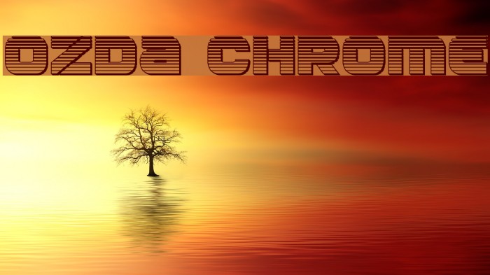 Ozda Chrome Example 1