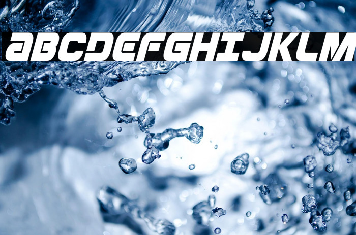 Ozda Condensed Italic Example 1