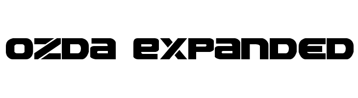 Ozda Expanded  لخطوط تنزيل