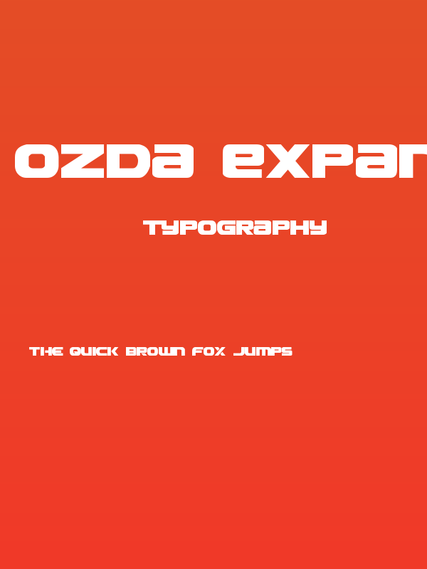 Ozda Expanded Poster