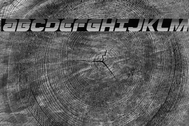 Ozda Gradient Italic Font examples