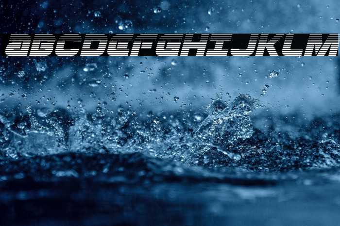 Ozda Gradient Italic Example 2