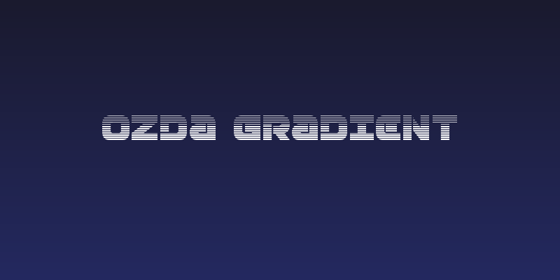 Ozda Gradient Social Header