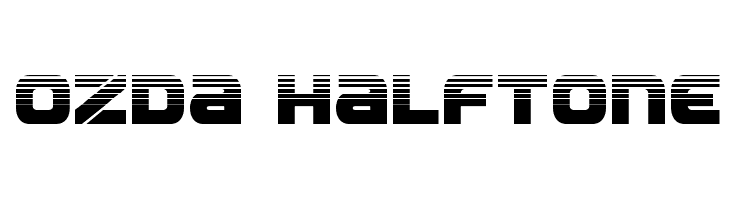 Ozda Halftone  Descarca Fonturi Gratis