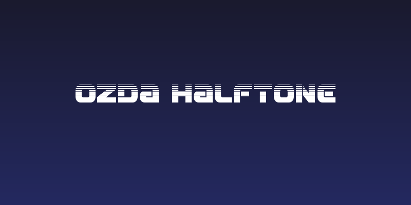 Ozda Halftone Social Header