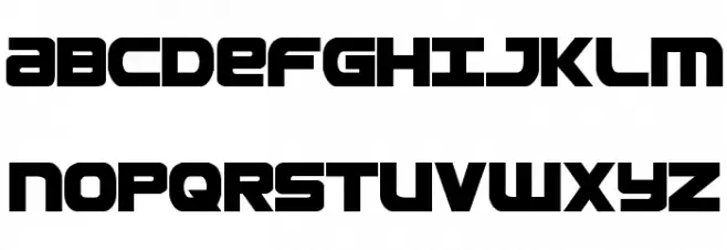 Ozda Regular Schriftart Groß