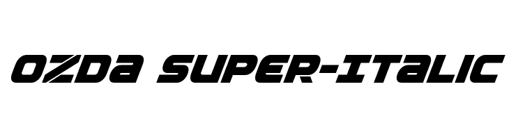 Ozda Super-Italic 