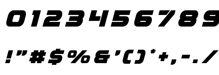 Ozda Title Italic Font OTHER CHARS
