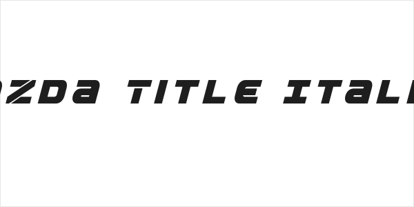 Ozda Title Italic Logo