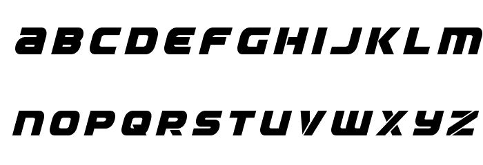 Ozda Title Italic Font LOWERCASE