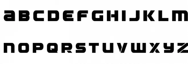 Ozda Title Font Litere mici