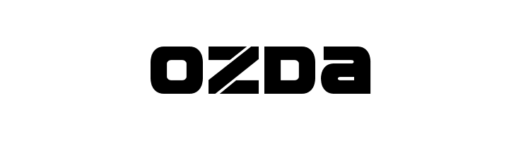 Ozda  Frei Schriftart Herunterladen