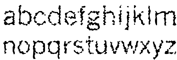 Ozlo Font LOWERCASE