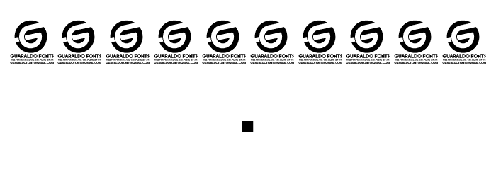 Ozobarof Personal Use Font OTHER CHARS