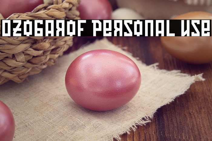 Ozobarof Personal Use Example 2