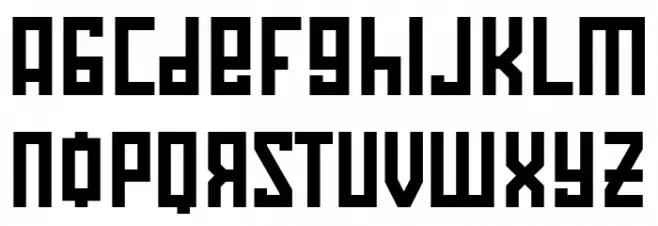 Ozobarof Personal Use 字体 小写