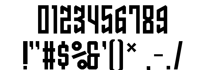 Ozone Layer Font OTHER CHARS