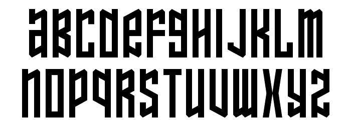 Ozone Layer Font LOWERCASE